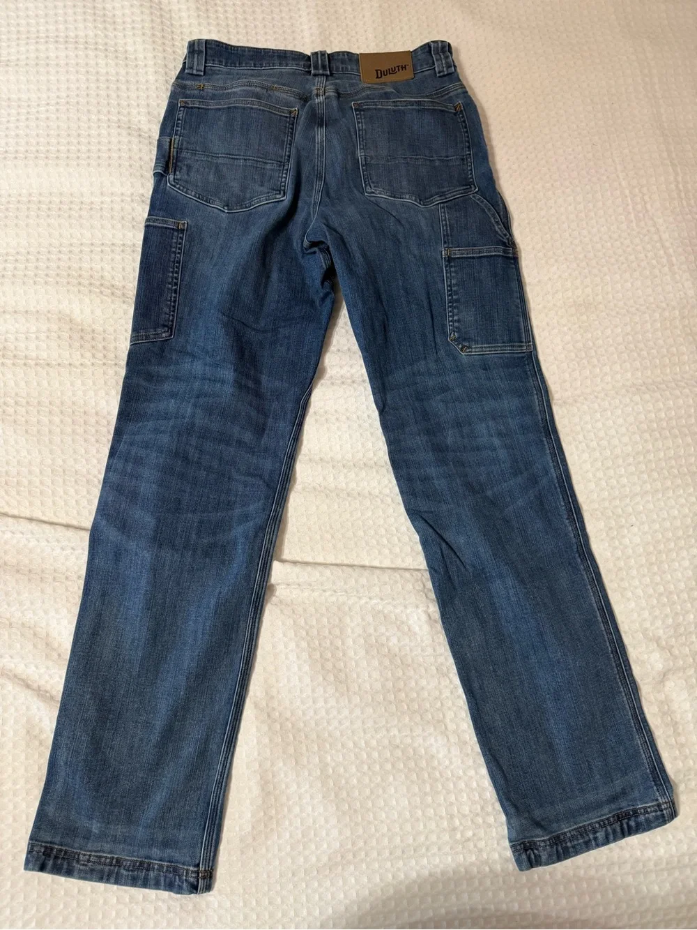 Duluth Trading Co Men's Ballroom Double Flex Relaxed Straight Jeans